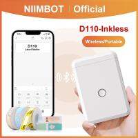 Niimbot เครื่องพิมพ์ฉลากผู้ผลิตสติกเกอร์แบบพกพาไร้สาย,D101 D11 D110มีกาวในตัวเครื่องพิมพ์ความร้อนแบบพกพาขนาดเล็กสำหรับมือถือ