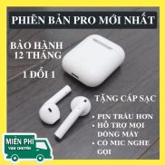 Tai Nghe Bluetooth i12s Đa Chức Năng Hỗ Trợ Cho Mọi Dòng Máy, Âm Thanh Vòm