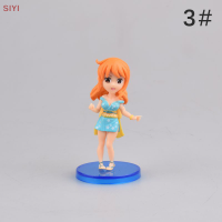 SIYI?Gift?Cheap? 1PC Anime One FIGURE มินิของเล่นลูฟี่ Sanji BOA Hancock Ace Roronoa รูปตุ๊กตา