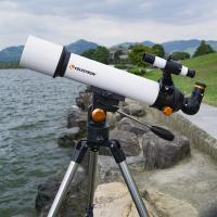 Celestron กล้องโทรทรรศน์ดาราศาสตร์แบบพกพารูรับแสง70มม. 500มม. กล้องส่องทางไกลเลนส์เคลือบหลายชั้นสำหรับผู้เริ่มต้น