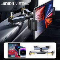 SEAMETAL Telescopic Car Phone Holder Mount Tablet Holder Anti Shake Bracket 4-12.9 inch Universal Phone Stand for iPhone iPad Car Mounts