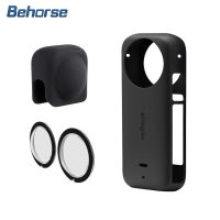 Silicone Protective Case For Insta360 X3 Body Cover Lens Guards Cap For Insta 360 X 3 Accessories