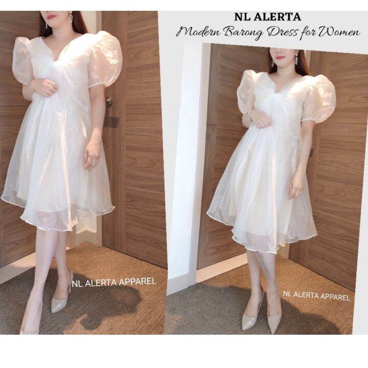 PH C MODERN FILIPINIANA BARONG DRESS FOR WOMEN Lazada PH