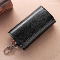 「Layor wallet」Layor กระเป๋าสตางค์เลียนแบบกระเป๋าจัดระเบียบที่ใส่กุญแจพวงกุญแจหนังชายและหญิง,กระเป๋าหนังวัวแยกรถกระเป๋าใส่บัตรกุญแจผู้ดูแลบ้านกระเป๋าใส่กุญแจขนาดเล็ก