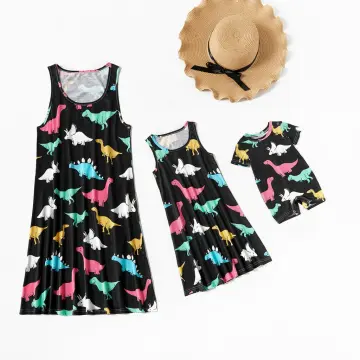 Mommy and sale me dinosaur dress