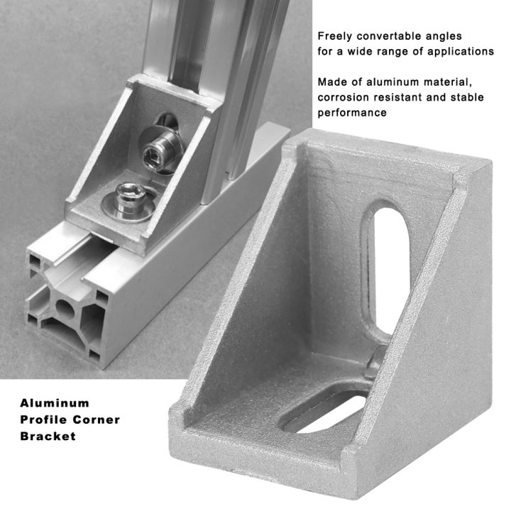 20-ชิ้นฉากยึดมุมโปรไฟล์อลูมิเนียม-2-หลุมมุมขวาอลูมิเนียมมุม-l-type-สำหรับโปรไฟล์อลูมิเนียม-3030