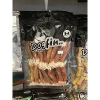 CGD ขนมสุนัข Dog Fin ไกพันทาโร่เส้นเล็ก350กรัม ขนมหมา  ขนมสัตว์เลี้ยง