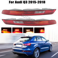 สำหรับ Audi Q3 2015 2016 2017 2018ด้านหลังกันชนไฟท้ายย้อนกลับสีแดงพร้อมหลอดไฟ8U0945096B 8U0945095B 8UD945095B รถ Part