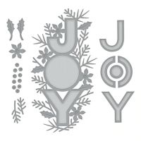 Christmas JOY Letter Metal Cutting Dies Stencil DIY Scrapbooking Embossing Decor Photo Album Paper Cards Crafts Cutting Stencil