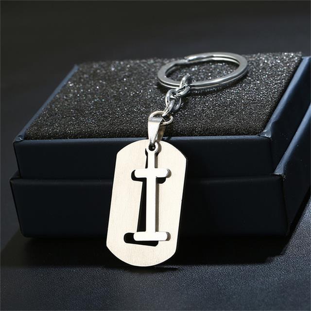 stainless-steel-26-letters-keychain-wallet-decoration-double-deck-metal-initial-letter-pendant-with-key-holder-for-men-cool-gift