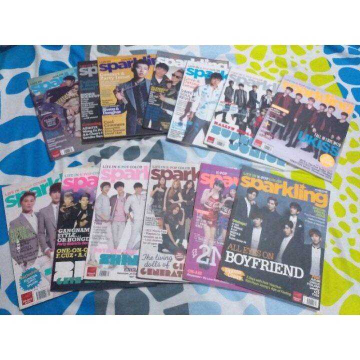 Sparkling Magazine kpop | Lazada PH