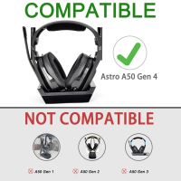 แผ่นรองหูแขนที่ครอบหูฟองน้ำหูฟัง AKG พรีเมี่ยมเข้ากันได้กับ A50 Astro Gen4อุปกรณ์เสริมชุดหูฟังแผ่นรองหูฟัง