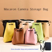 Camera Lens Bag Pouch Organizer for Photography Leather Camera Case for DSLR Canon Olympus Sony Fujifilm pouch belt lens case