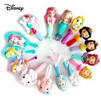 【CC】 Cartoon Comb Frozen Kids Anti-static Hair Brushes Ariel Handle