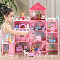 Spot parcel post Castle Villa Toy House Princess Doll House Mansion 367 A 9 Year-Old Girl Play House Toy Gift Girl