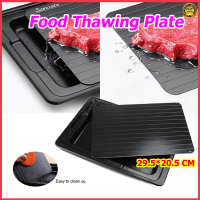 Forever Fast Defrosting Tray with Cleaner Meat Defrost Food Thawing Plate Board Kitchen Tool