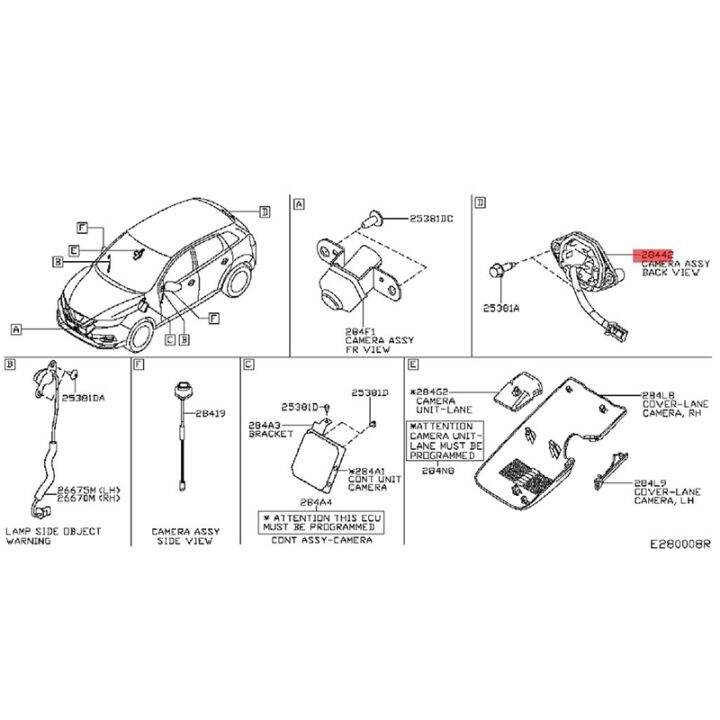 car-reverse-camera-parking-reverse-camera-back-up-camera-28442-4ea0a-for-nissan-qashqai-2017-284424ea0a