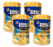 COMBO 4 LON sữa RISO OPTI GOLD 1 400g HSD 11_2022
