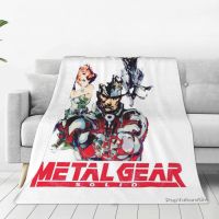 Ready Stock Retro Metal Gear Solid Blanket Bedspread On The Bed Bed Set Sofa Bed Keep Warm