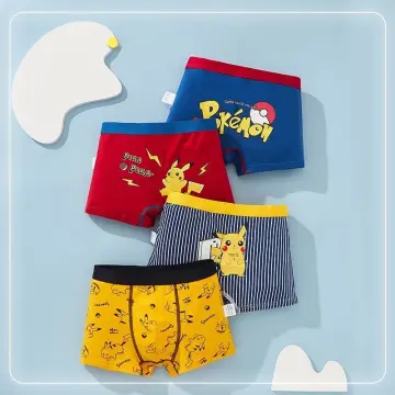 Kids Toddler Girls Cotton Underpants Cute Fruits Print Underwear Shorts  Pants Briefs Trunks 4PCS Underwear (Yellow, 4-5 Years)