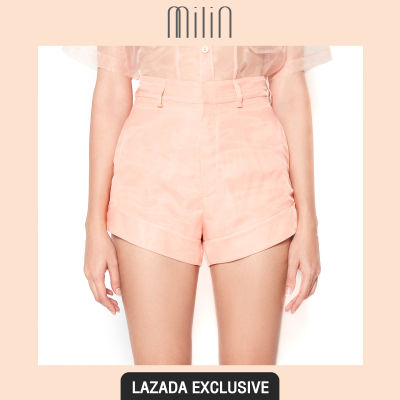 [EXCLUSIVE] [MILIN] High waist organza shorts  กางเกงขาสั้น เอวสูง ทรงเว้าสูง ผ้าออแกนซ่า Hyde Shorts