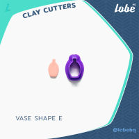 Vase Shape E Clay Cutter/ Clay Tools/ Polymer Clay Cutter/ แม่พิมพ์กดดินโพลิเมอร์ทำต่างหูรูปทรงแจกันดอกไม้