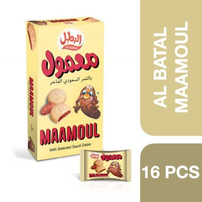🔷New arrival🔷 Al Batal Maamoul with Selected Saudi Dates (16 pcs) ++ อัลบาตัล คุกกี้สอดไส้อินทผลัม (16 ชิ้น) 🔷
