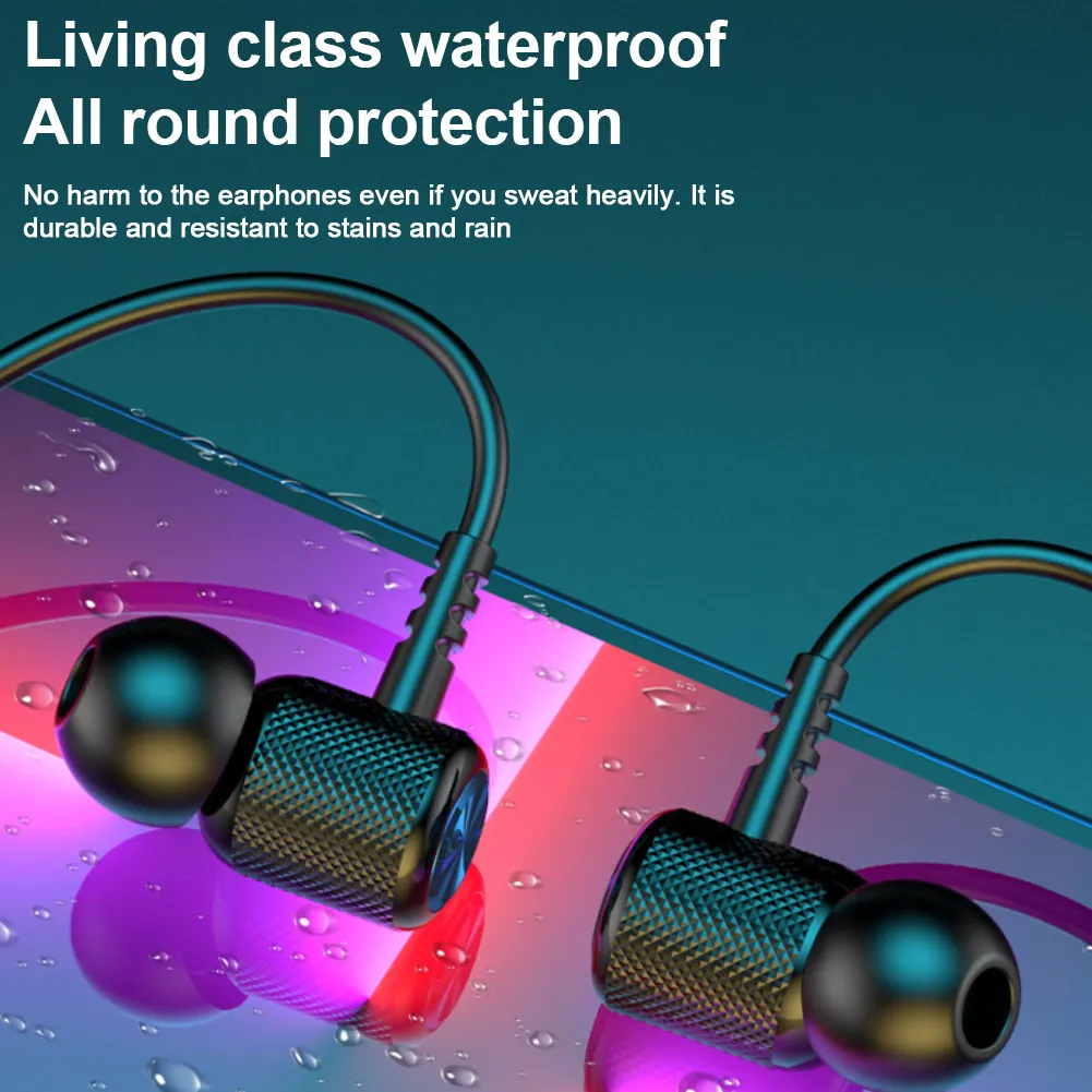 Wireless Bluetooth Earphones Music Headphones Phone Neckband