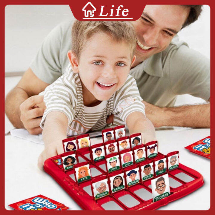 Who Is It Board Game Memory Training Parent Child Funny Toys Classic Board Game Set Interactive Who Is It Board Game Memory Training Parent Child Funny Toys Classic Board Game Set Interactive