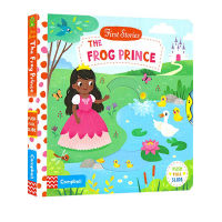 First stories series Frog Prince fairy tales paperboard Book The Frog Prince operating mechanism Book English original picture book parent-child interaction story English Enlightenment cognition