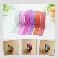 ? เทปกลิตเตอร์ เทปกาวกากเพชร Glitter Tape ยาว 5 เมตร DIY เทปกาวกลิตเตอร์ เทปกากเพชร ?