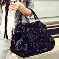 Diamonds Sequins Luxury Handbags Women Bags Designer Tote Womens Handbag Shoulder Bag Women Bolso Mujer Bags For Women