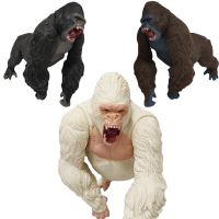 Corinada Skull Island King Kong Action Figure Monster 17.5cm Gorilla Model Toys Soft Rubber Boy Doll Ornaments Orangutan