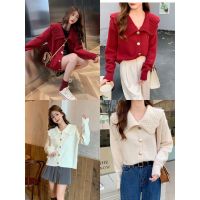 Over Rose (พร้อมส่ง) Womens Cardigan เสื้อคลุมคาร์ดิแกน แขนยาว