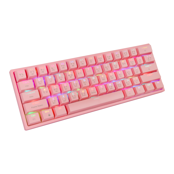 tsunami-outemu-mk-61-max-61-keys-professional-mechanical-gaming-keyboard-red-switch-แป้นภาษาไทย-อังกฤษ-สีชมพู-ของแท้-ประกันศูนย์-2ปี-sakura-pink