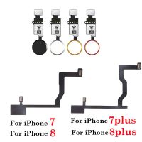 Home Button And Home Touch ID Return Fingerprint Button Motherboard Connection Connector Flex Cable For iPhone 7 7P 8 Plus