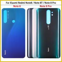 【⊕Good quality⊕】 SRFG SHOP 10ชิ้นสำหรับ Xiaomi Redmi Note 8T ฝาหลังประตูหลังหน้าจอโทรศัพท์3มิติสำหรับ Redmi Note8 Note 8 Pro เคสกาว