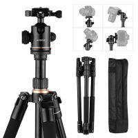 Andoer 164เซนติเมตร64.57in การถ่ายภาพขาตั้งกล้อง Monopod ยืนอลูมิเนียม360 ° หมุนหัวบอล8กิโลกรัมความจุโหลดด้วยพกถุง