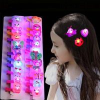 【hot sale】❅ C05 babygirls Hair Accessories Luminous Cartoon Headdress LED Flashing Toys Hairpins Party Hair Accessories Hairpins Fashion Best Selling Girls Gifts