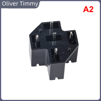 Oliver Timmy 40A รถยนต์4/5ขาอะแดปเตอร์ขั้วต่อหลอดไฟ LED รีเลย์บอร์ด PCB ที่ยึดฐานภูเขากับขั้ว6.3มม.