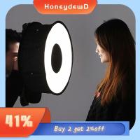 HONEYDEWD 45cm สไตล์กลมๆ การถ่ายภาพสำหรับถ่ายภาพ แหวนวงแหวน Softbox ไฟสปีดไลท์ การยิงการยิง ตัวกระจายแสงแฟลช