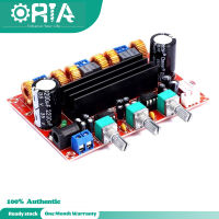 ORIA บอร์ดขยายสัญญาณระบบดิจิทัล XH-M139,บอร์ดขยายสัญญาณระบบดิจิทัล2.1ช่องสัญญาณพร้อม3ช่องแรงดันไฟฟ้ากว้าง12V-24V 2*50W + 100W ปรับระดับเสียงได้สำหรับโทรศัพท์คอมพิวเตอร์ลำโพงสเตอริโอรถยนต์แบบ DIY