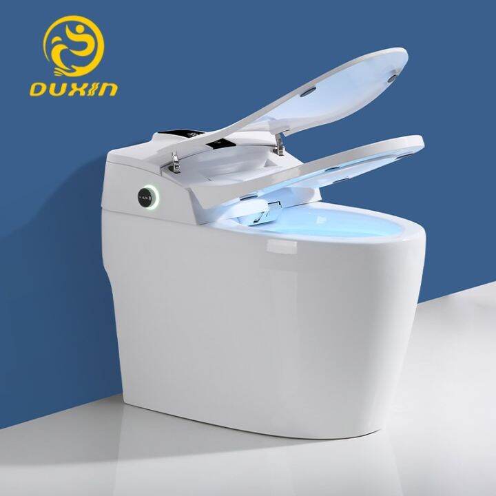 Wc Smart Fully Toilet Seat Automatic Self Clean Public English Voice