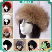 OKDEALS Fashion Winter Earwarmer Thick Fluffy Women Russian Cap Headband Hat Faux Fur