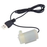 【☊HOT☊】 huyitao747 Usb Micro Submersible และปั๊มมอเตอร์ Dc สะเทินน้ำสะเทินบก5V 2 ~ 3l/นาทีแนวตั้งในแนวนอน