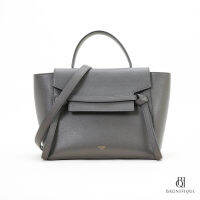 CELINE BELT BAG MICRO GREY CALF GHW