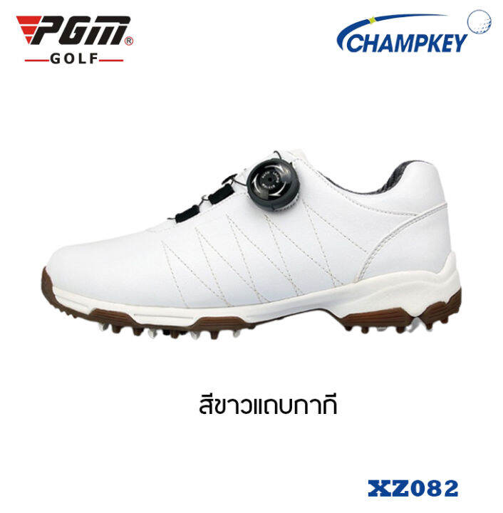 champkey-รองเท้ากอล์ฟผู้หญิงระบบผูกเชือก-lady-golf-shoes-auto-lacing-system-xz082