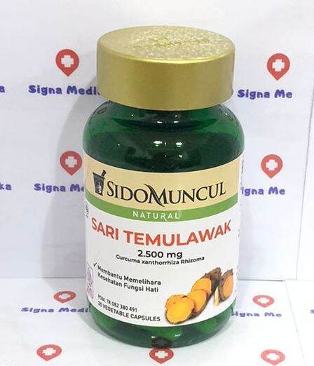 Sidomuncul Sari Temulawak Isi 30 Kapsul Lazada Indonesia 4482