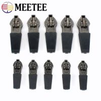 20/50/100Pcs 3# 5# Anti-loading Waterproof Zipper Sliders Reverse Installation for Invisible Nylon Zips Bag Jacket Zip Head Pull Door Hardware Locks F