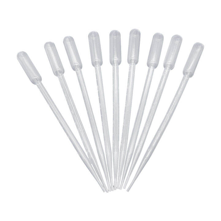 10pcs 0.2ML Disposable Pipette Pasteur Pipette Dropper Plastic Transfer